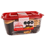 CORAZÓN HOJALDRE CON CHOCOLATE DOMO X 900 G