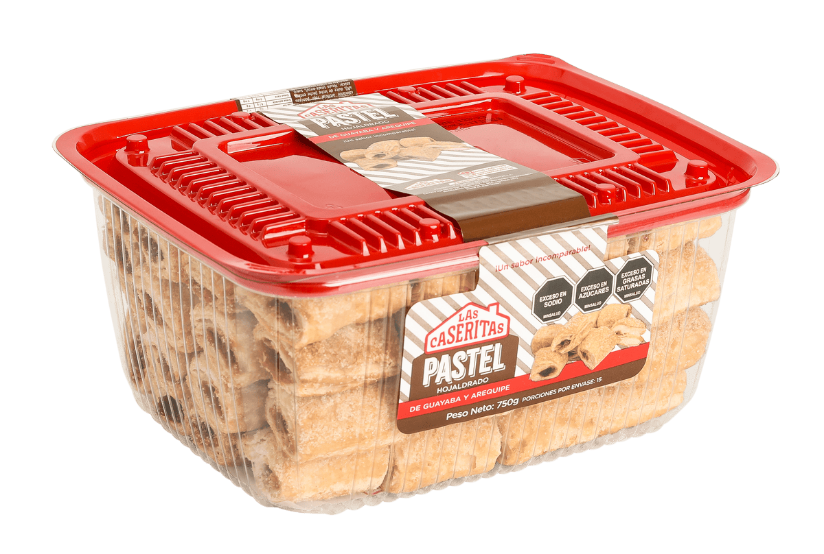 PASTEL HOJALDRE DE GUAYABA-AREQUIPE DOMO X 750 G