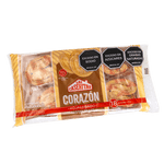 CORAZÓN HOJALDRE BANDEJA x 180 G