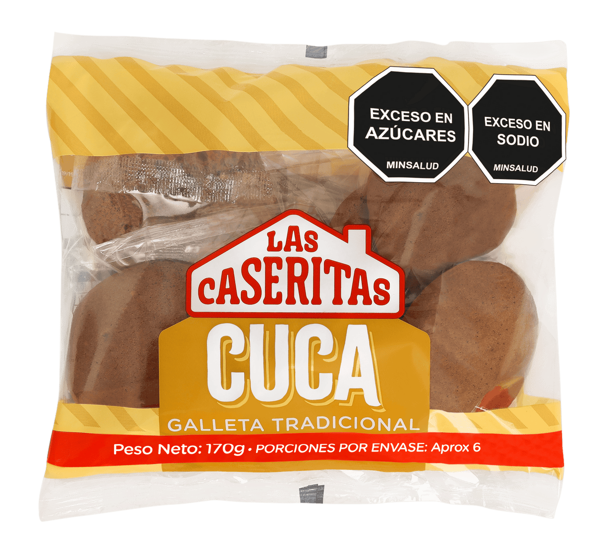 GALLETA CUCA BOLSA X 170 G