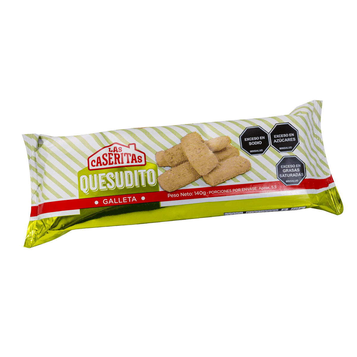 ESTUCHE GALLETA QUESUDITO 140G