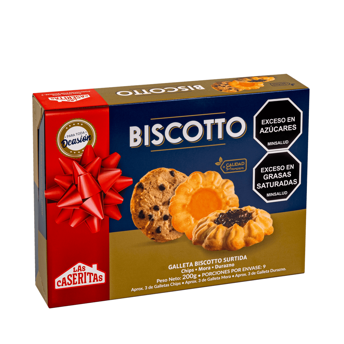 GALLETA BISCOTTO SURTIDA X 200 G