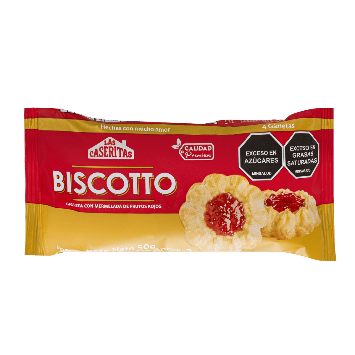 BISCOTTO FRUTOS ROJOSX 600 G