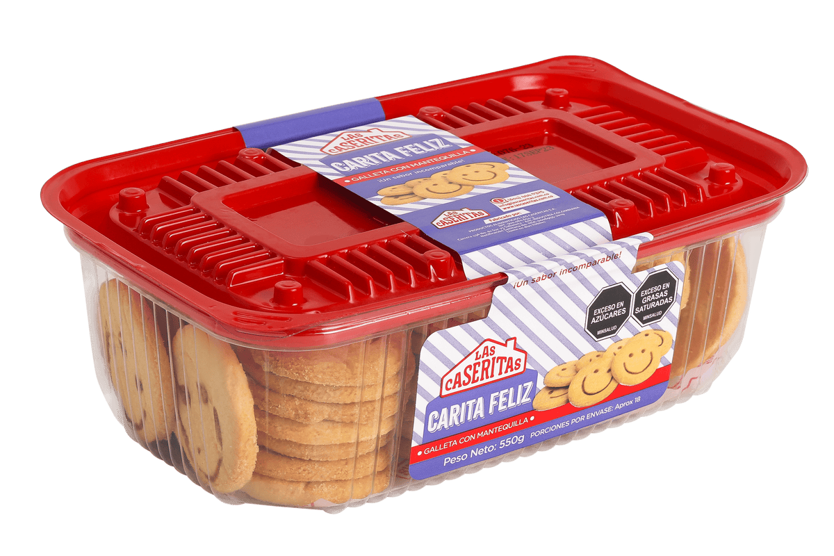 GALLETA CARITA FELIZ DOMO X 550 G