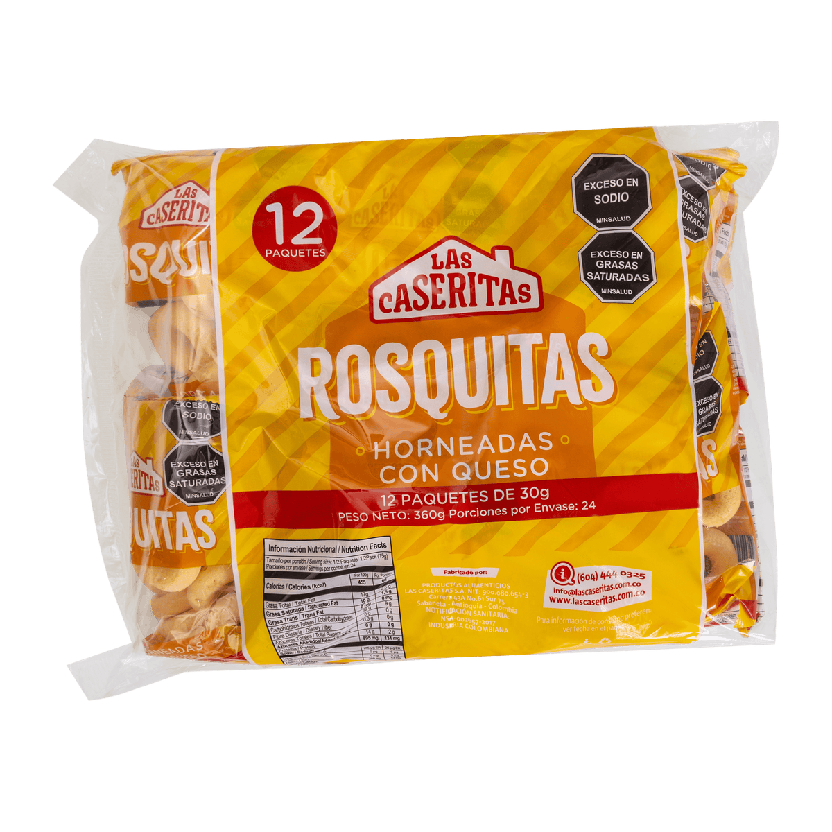 ROSQUITAS X 30 G X 12 UND