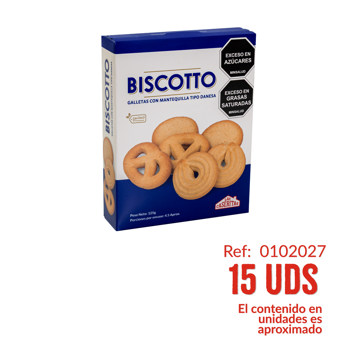 BISCOTTO TIPO DANESA X 125 G