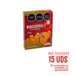 BISCOTTO MINICORAZÓN HOJALDRE X 80 G