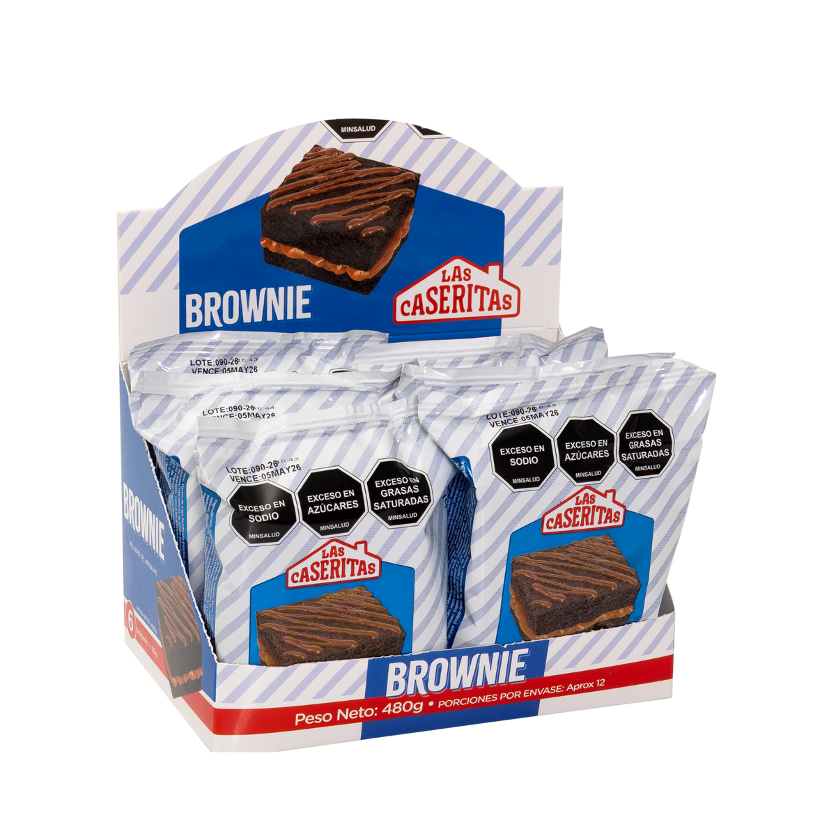 BROWNIE CHOCOLATE AREQUIPE X 480 G