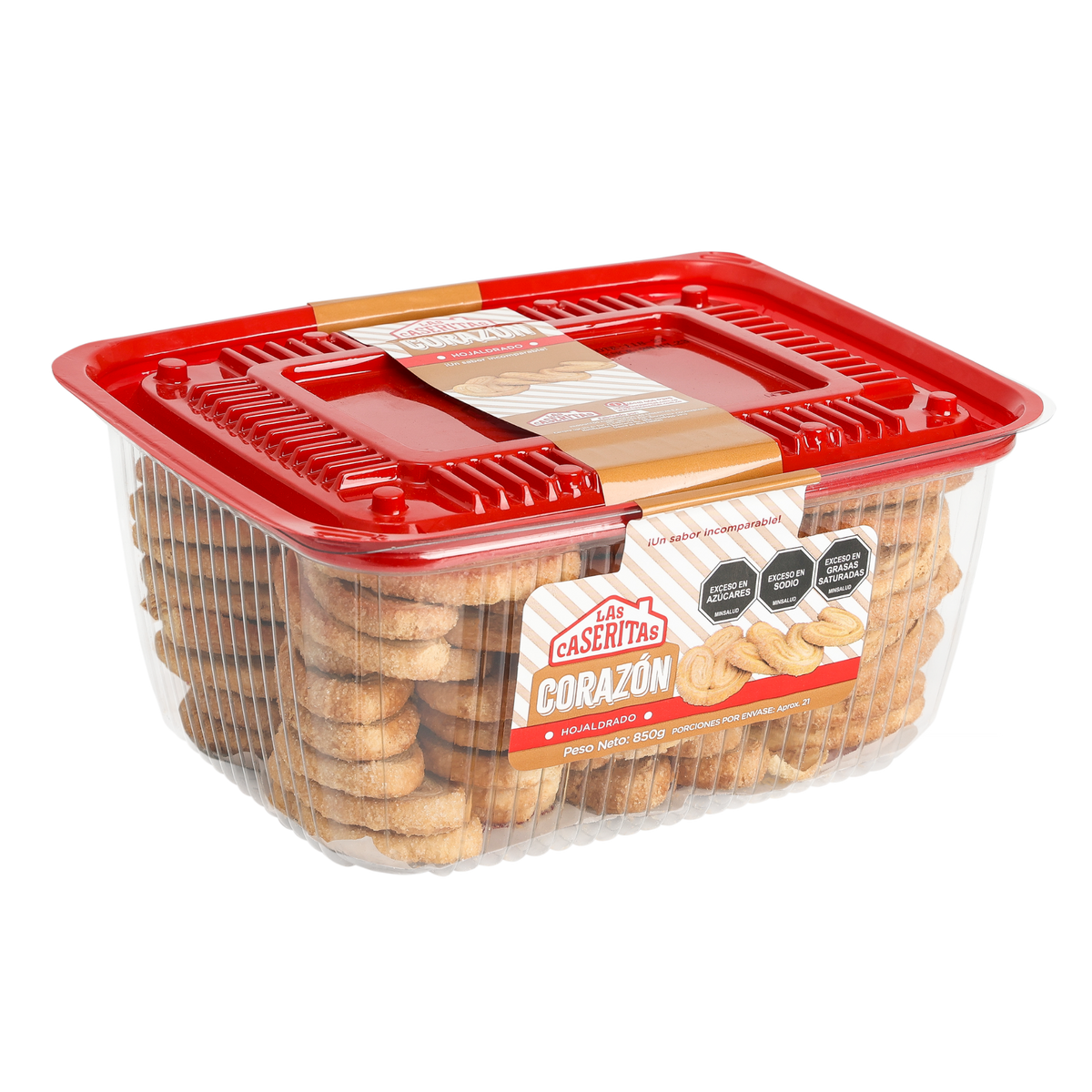 CORAZÓN HOJALDRE DOMO X 850 G