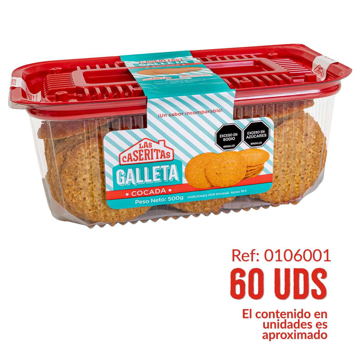 GALLETA COCADA DOMO X 500 G