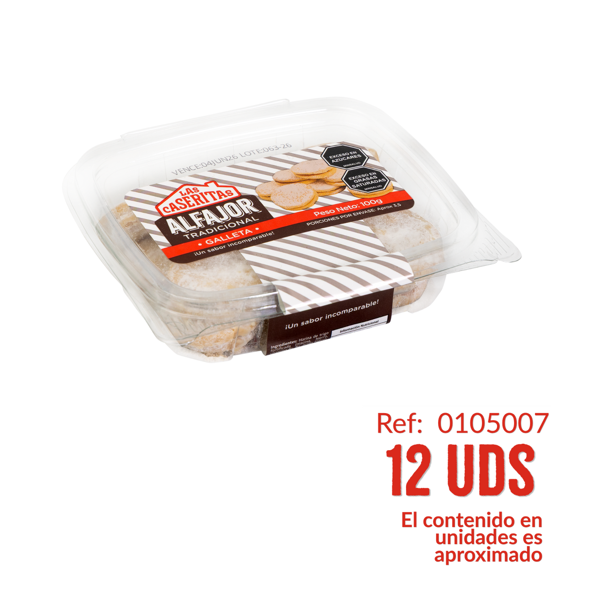 ALFAJOR MINI ESTUCHE X 100 G
