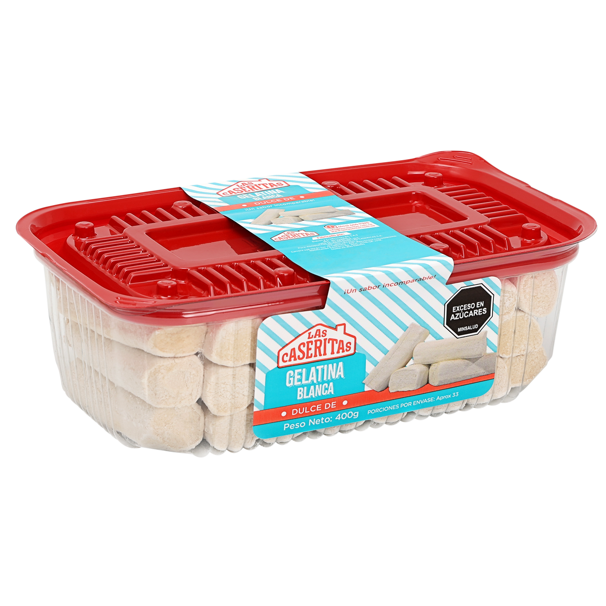GELATINA BLANCA DOMO X 26 UND X 400 G