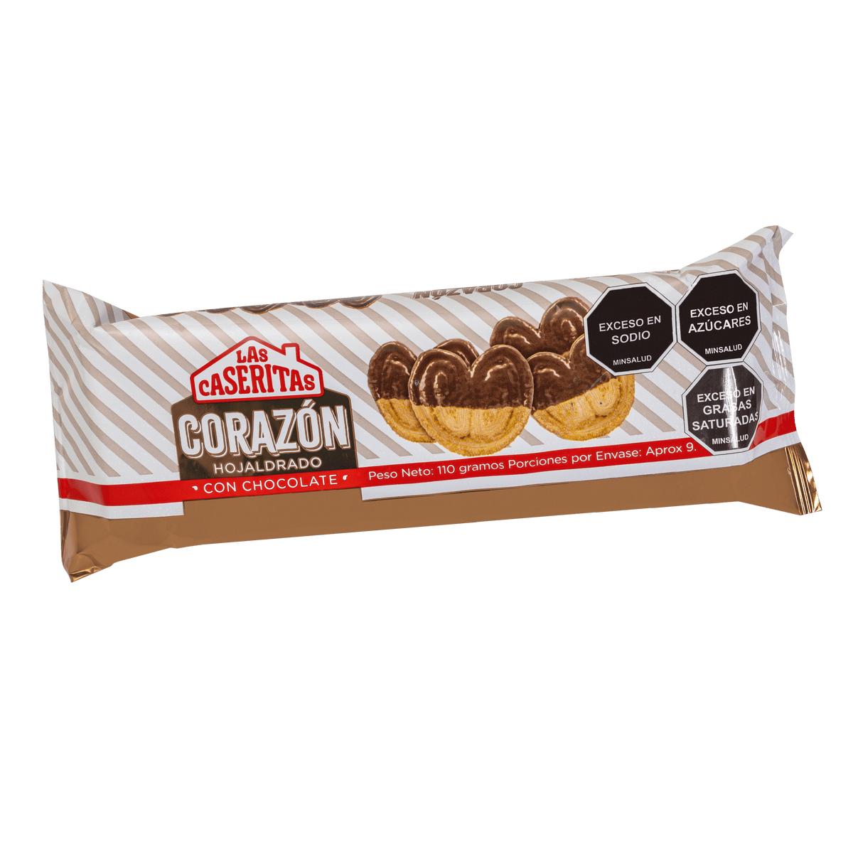 CORAZÓN CON CHOCOLATE X 110 G
