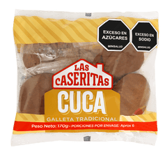 GALLETA CUCA BOLSA X 170 G