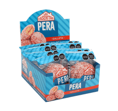 GALLETA PERA DISPLAY X 640 G