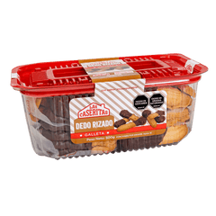 GALLETA DEDO RIZADO CHOCOLATE DOMO X 500 G