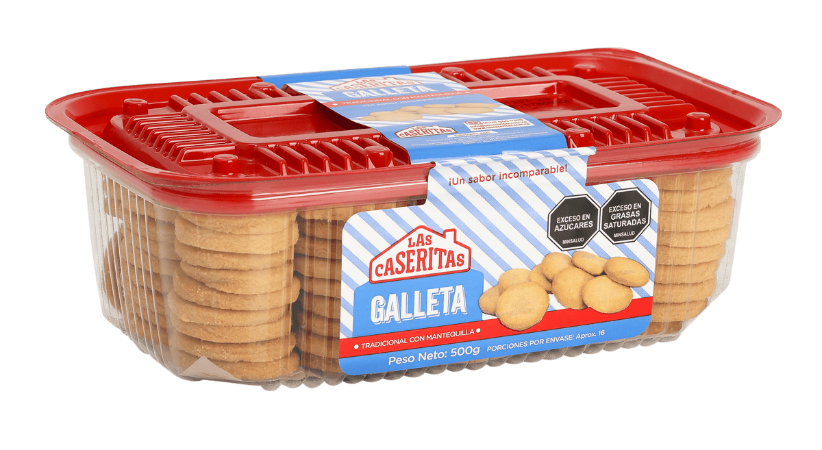 GALLETA DE MANTEQUILLA TRADICIONAL DOMO X 500 G