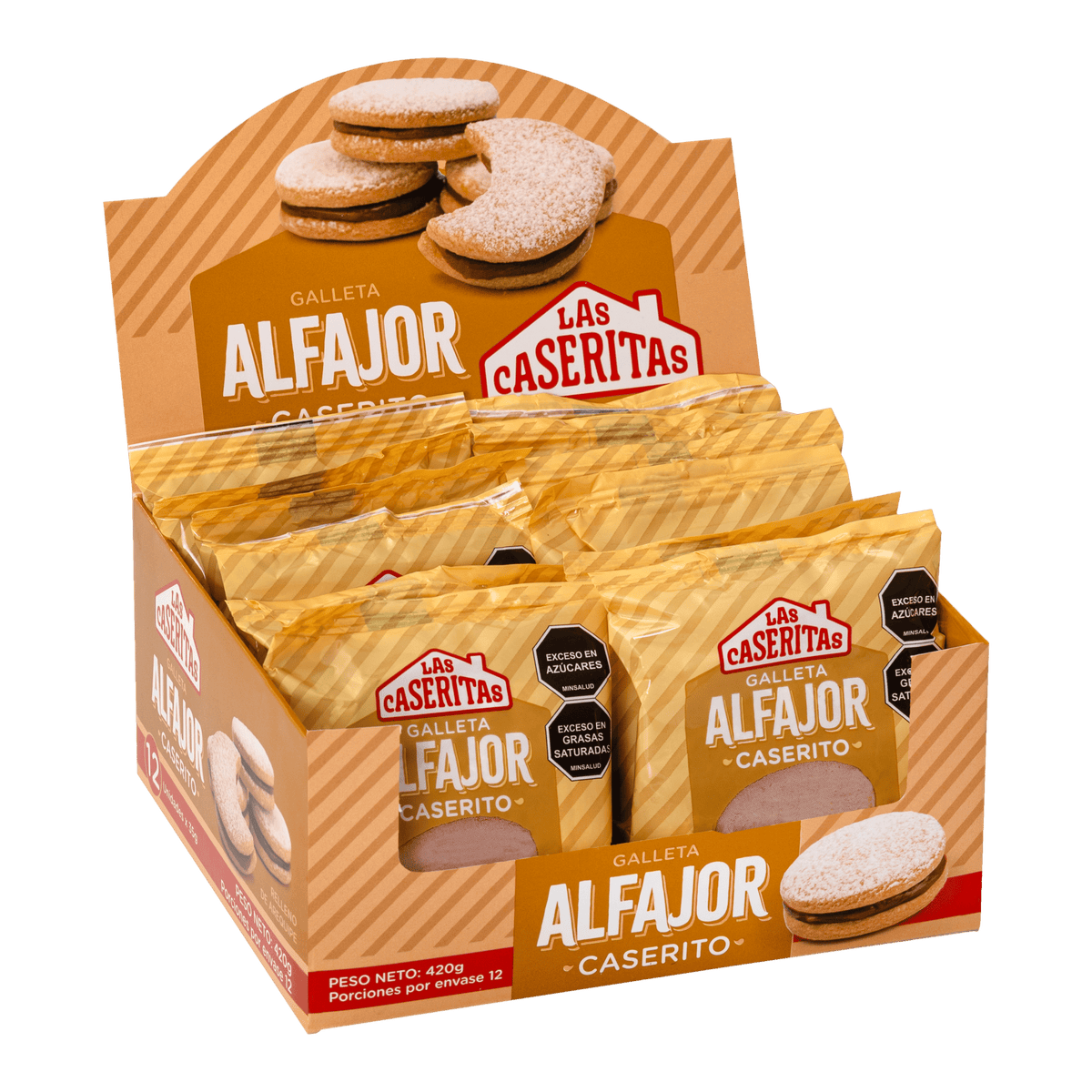 ALFAJOR DISPLAY X 420 G