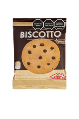 GALLETA BISCOTTO VAINILLA CHIPS X 22 G