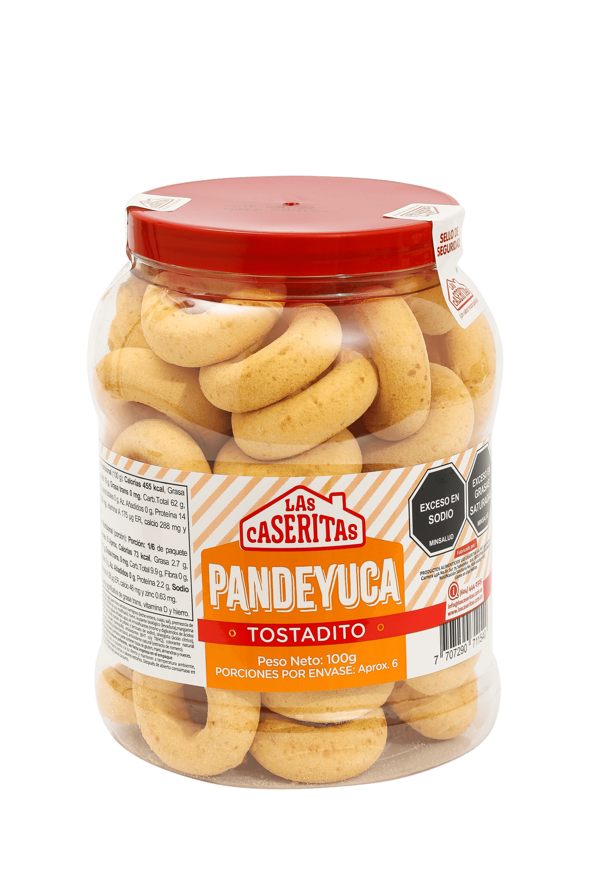 PANDEYUCA BOMBONERA X 100 G
