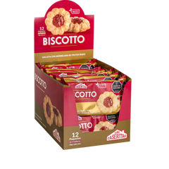 BISCOTTO FRUTOS ROJOS  X 600 G