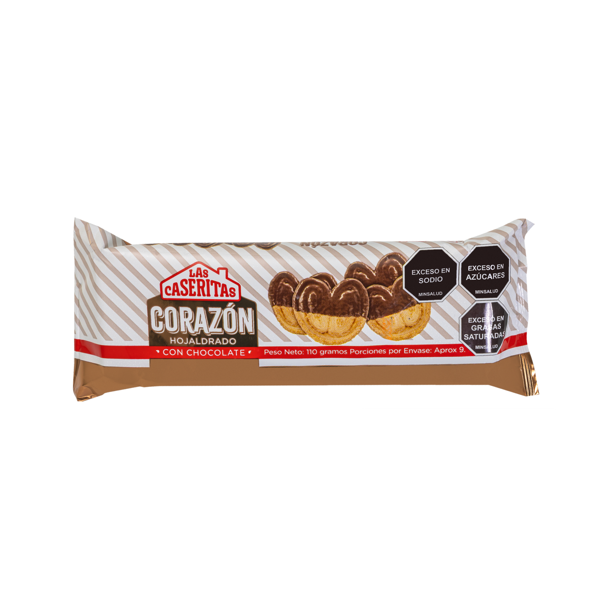 CORAZÓN CON CHOCOLATE X 110 G