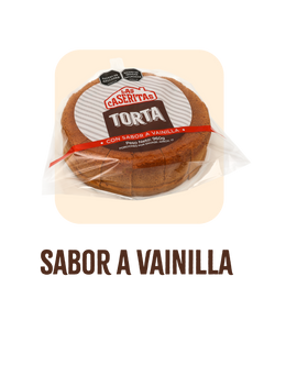 TORTA SABOR A VAINILLA