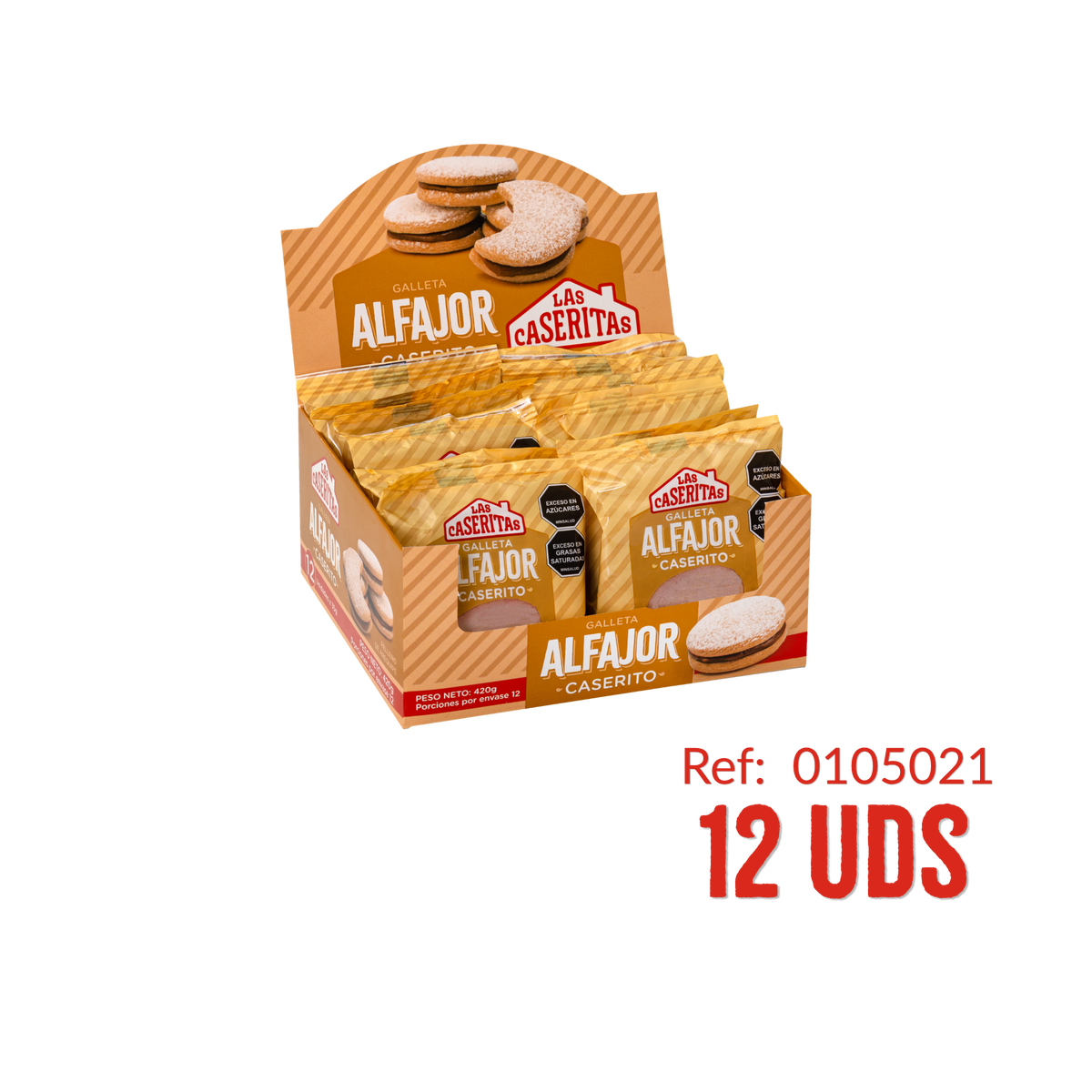 ALFAJOR DISPLAY X 420 G