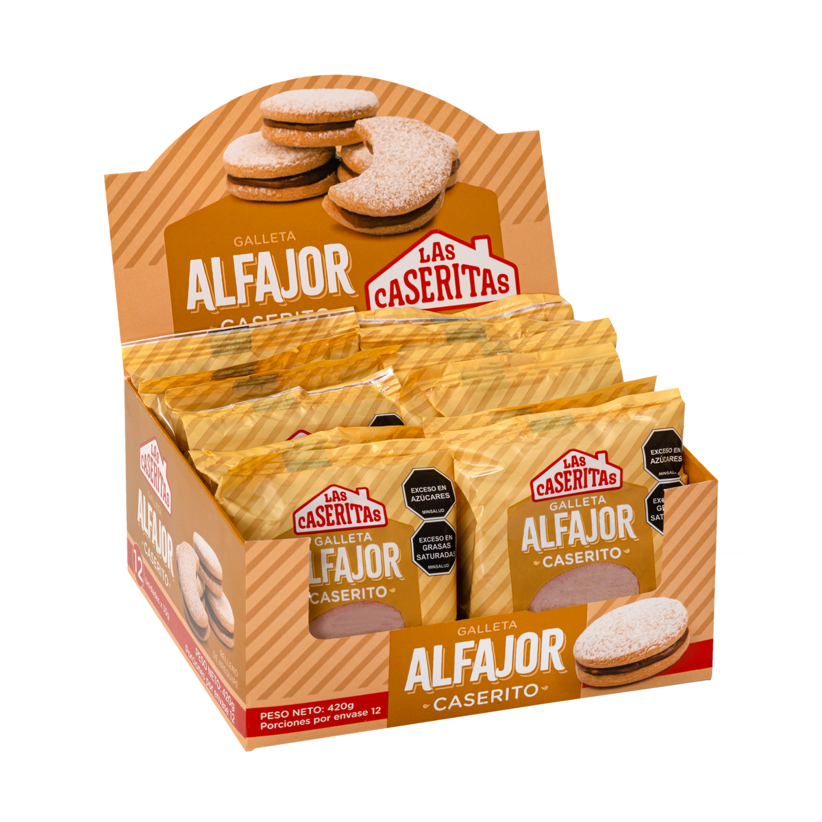 ALFAJOR DISPLAY X 420 G