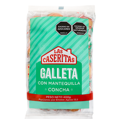 GALLETA CONCHA BOLSA X 400 G